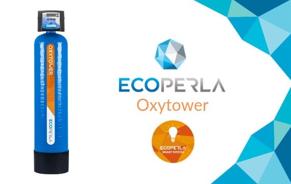 odżelaziacz i odmanganiacz Ecoperla Oxytower z komorą sprężonego powietrza