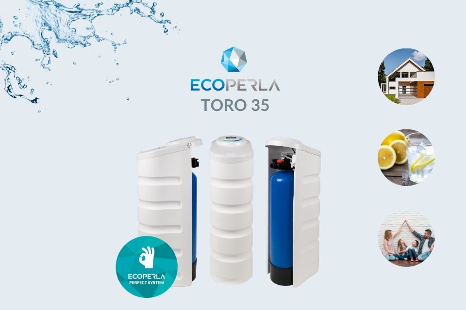 Kompaktowy zmiękczacz wody Ecoperla Toro 35 już do kupienia!